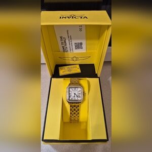 Invicta  Gold Watch, New